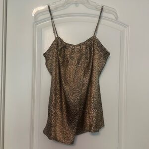 Leopard camisole